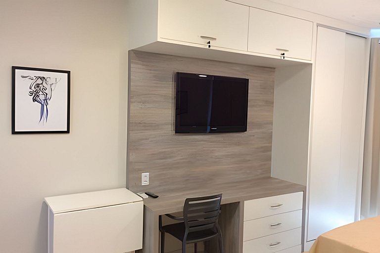 Loft Prainha 207 frente mar/Split/Check in 9h