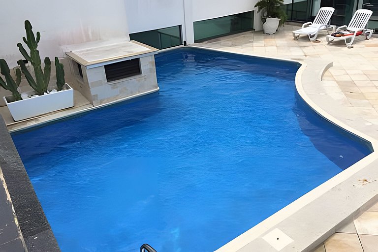 Loft Prainha 207 frente mar/Split/Check in 9h