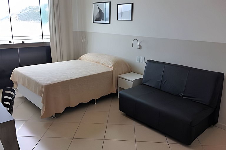 Loft Prainha 207 frente mar/Split/Check in 9h