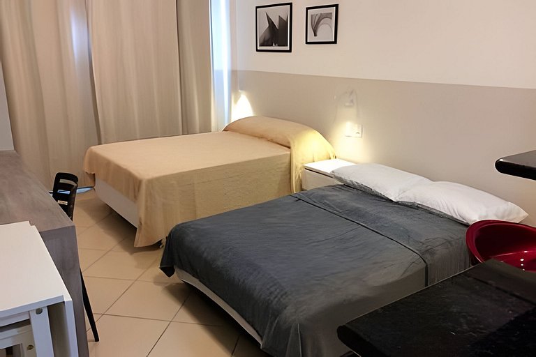 Loft Prainha 207 frente mar/Split/Check in 9h