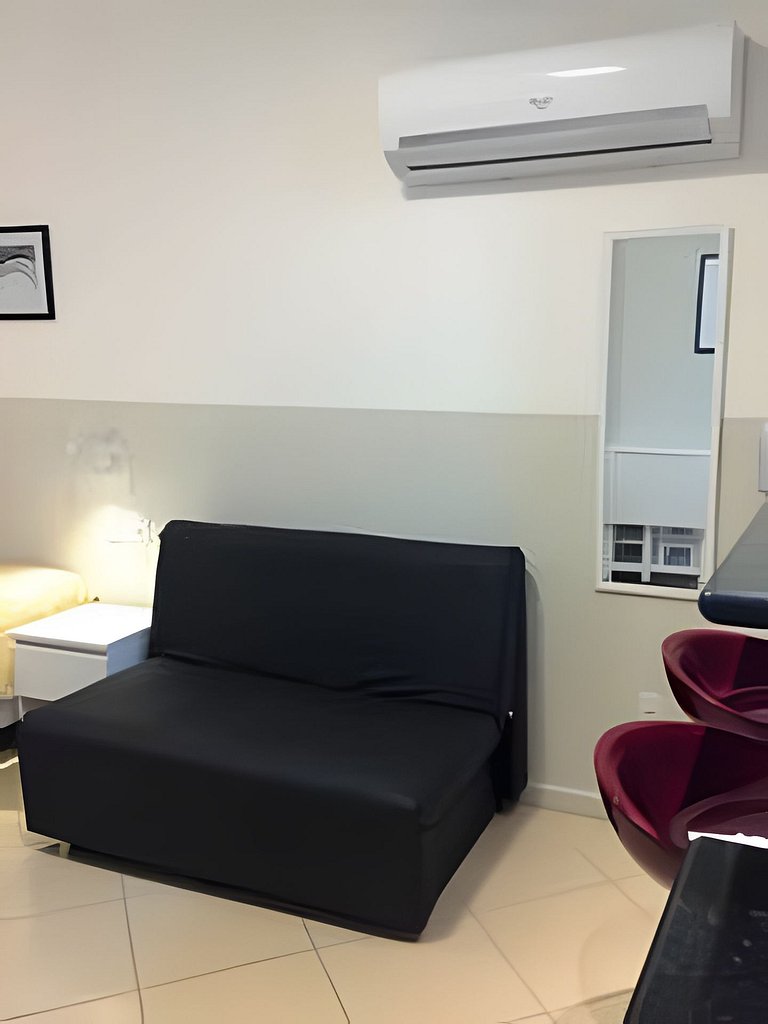 Loft Prainha 207 frente mar/Split/Check in 9h