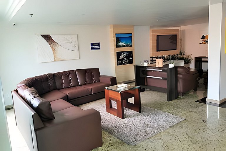 Loft Prainha 207 frente mar/Split/Check in 9h