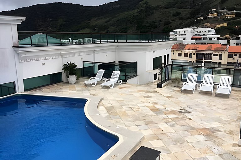 Loft Prainha 207 frente mar/Split/Check in 9h