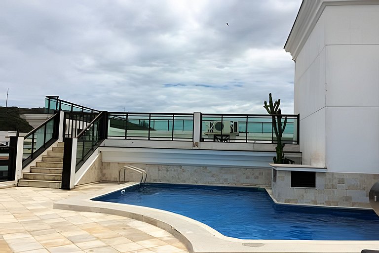 Loft Prainha 207 frente mar/Split/Check in 9h