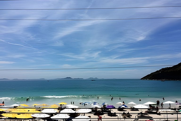 Loft Prainha 207 frente mar/Split/Check in 9h