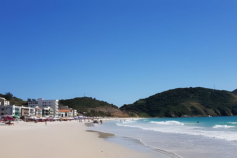 Loft Prainha 207 frente mar/Split/Check in 9h