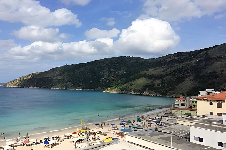 Loft Prainha 207 frente mar/Split/Check in 9h