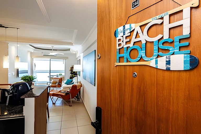 Frente Mar/24º/Ar/Enxoval/Piscina Aquec/Lazer