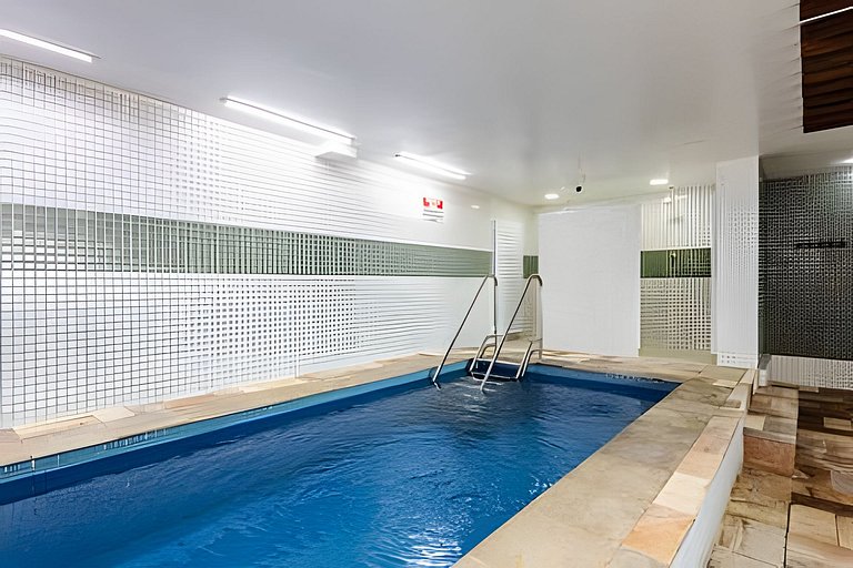 Frente Mar/24º/Ar/Enxoval/Piscina Aquec/Lazer