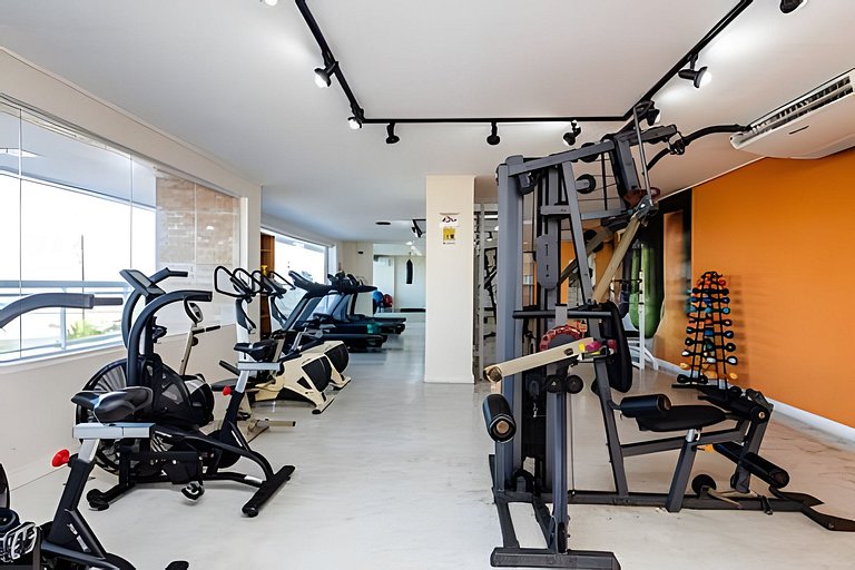 Frente Mar/24º/Ar/Enxoval/Piscina Aquec/Lazer