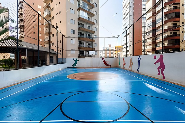 Frente Mar/24º/Ar/Enxoval/Piscina Aquec/Lazer