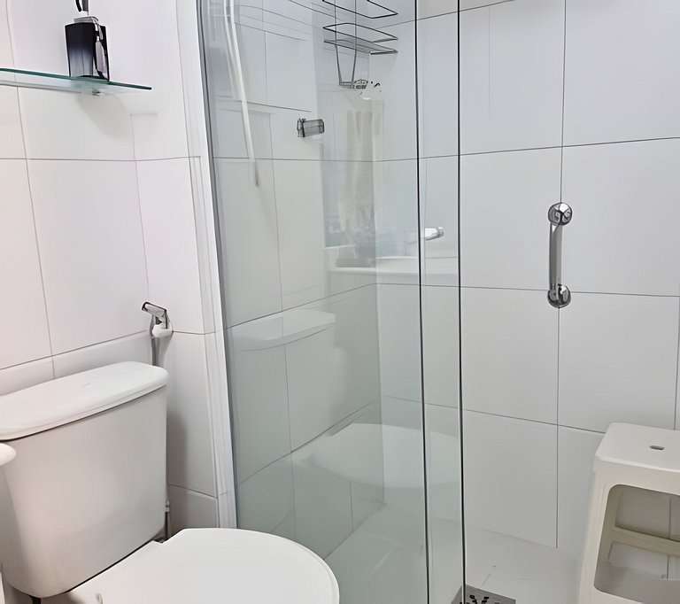 Frente Mar/24º/Ar/Enxoval/Piscina Aquec/Lazer