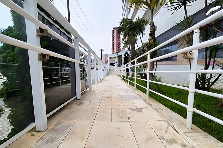 Frente Mar/24º/Ar/Enxoval/Piscina Aquec/Lazer