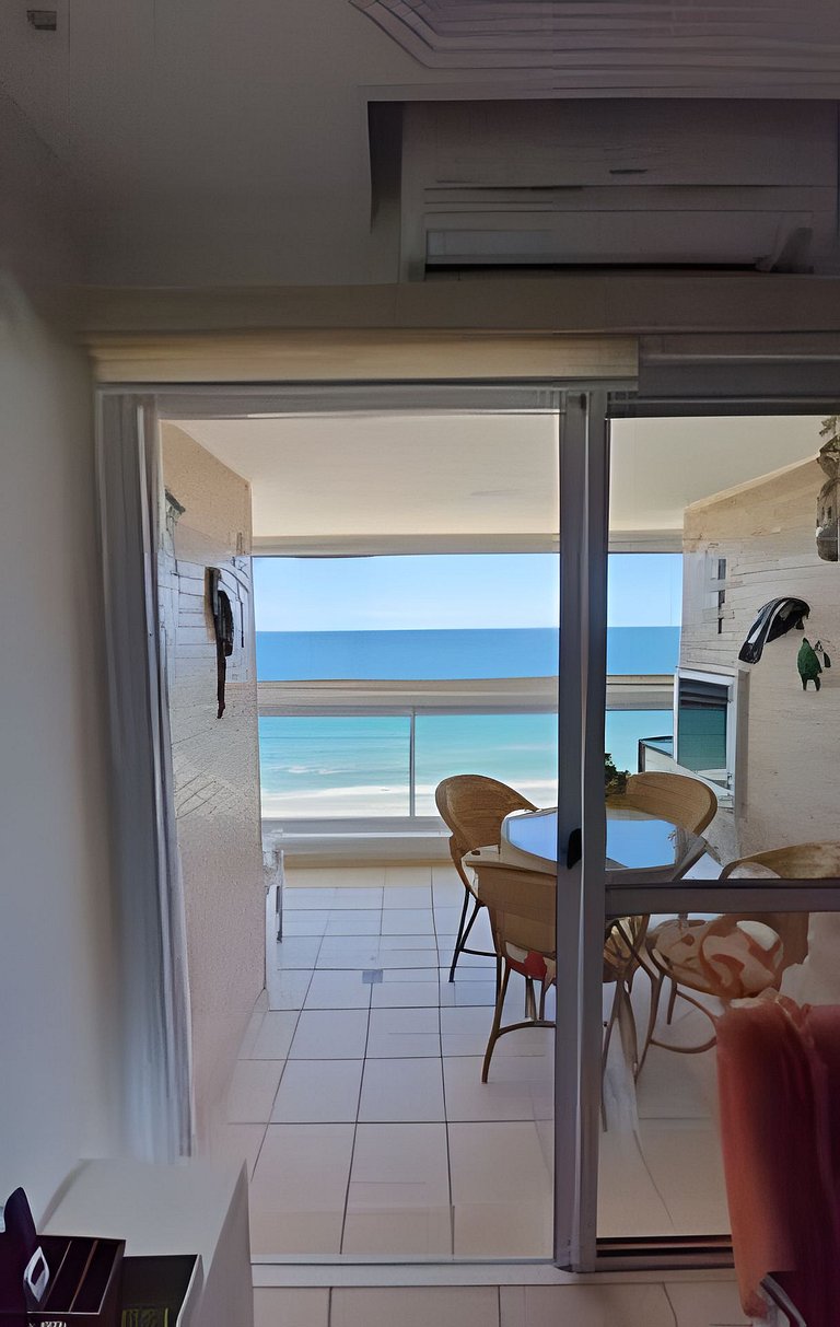 Frente Mar/24º/Ar/Enxoval/Piscina Aquec/Lazer