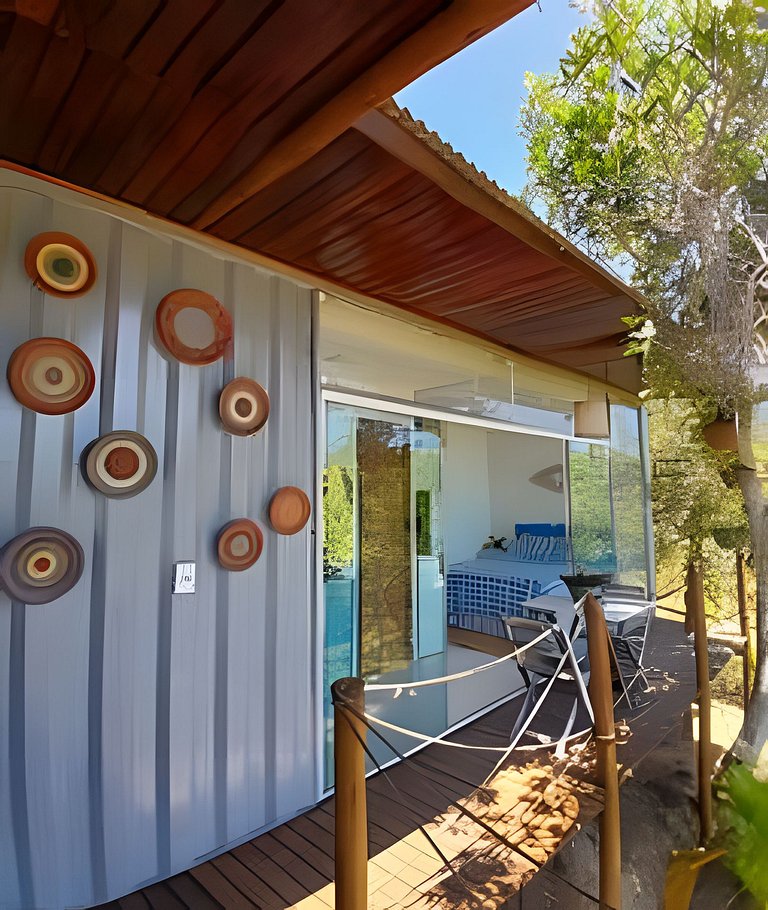 Casa Contêiner Conexão Natureza Reserva Sapiranga