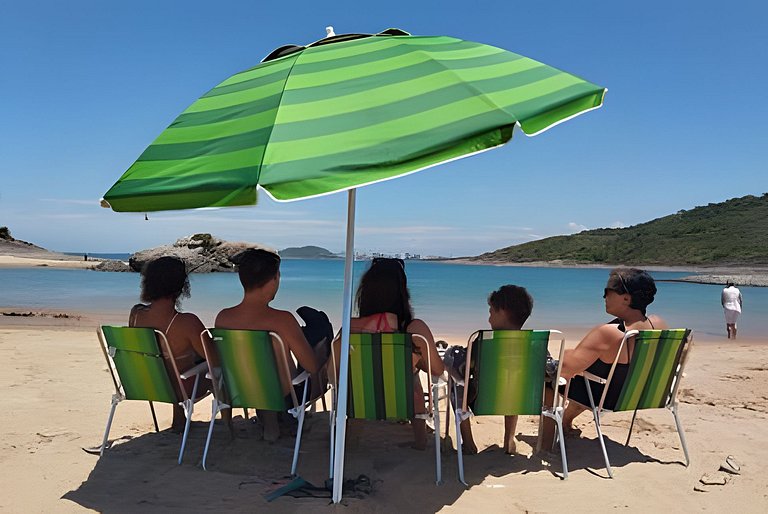 Refúgio Setiba: ar/wi-fi/pet friendly/gar/churrasqueira fogã