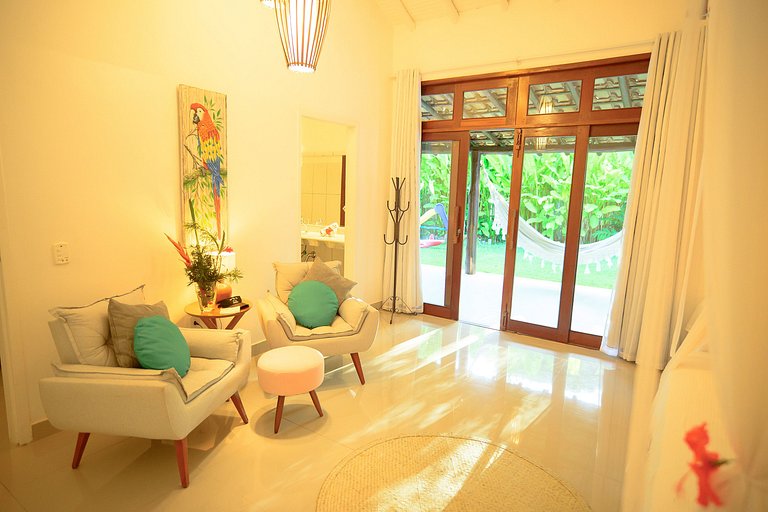 Casa Beija-flor conforto e Privacidade em Trancoso