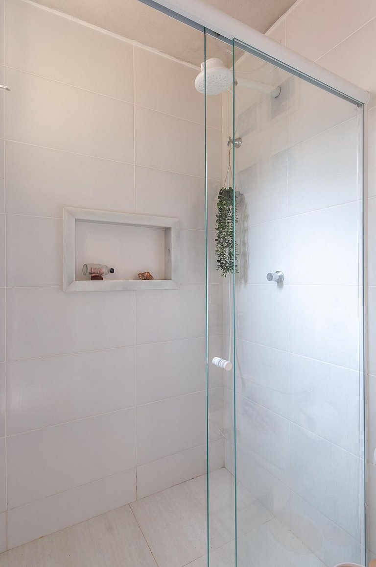 Refúgio Setiba: ar/wi-fi/pet friendly/gar/churrasqueira fogã