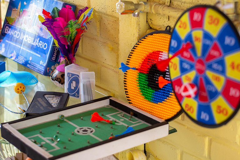 Refúgio Setiba: ar/wi-fi/pet friendly/gar/churrasqueira fogã