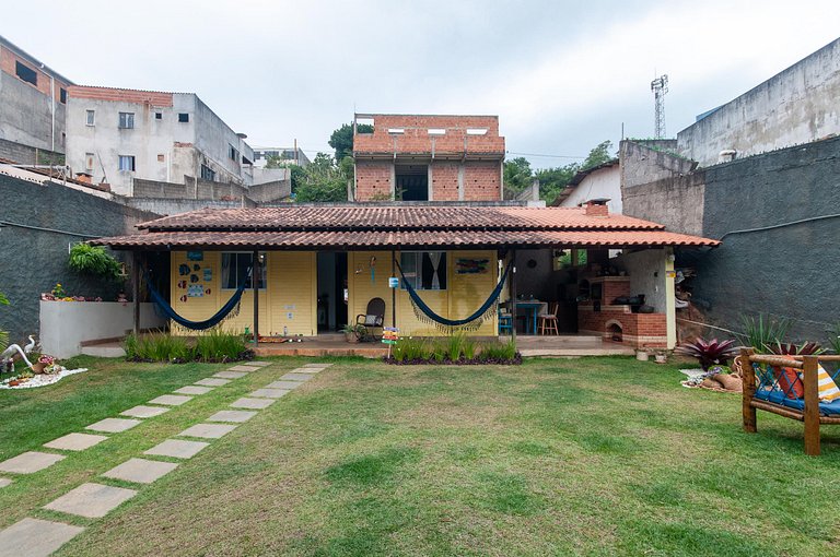 Refúgio Setiba: ar/wi-fi/pet friendly/gar/churrasqueira fogã