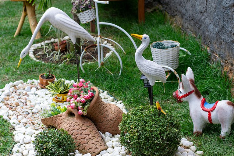 Refúgio Setiba: ar/wi-fi/pet friendly/gar/churrasqueira fogã