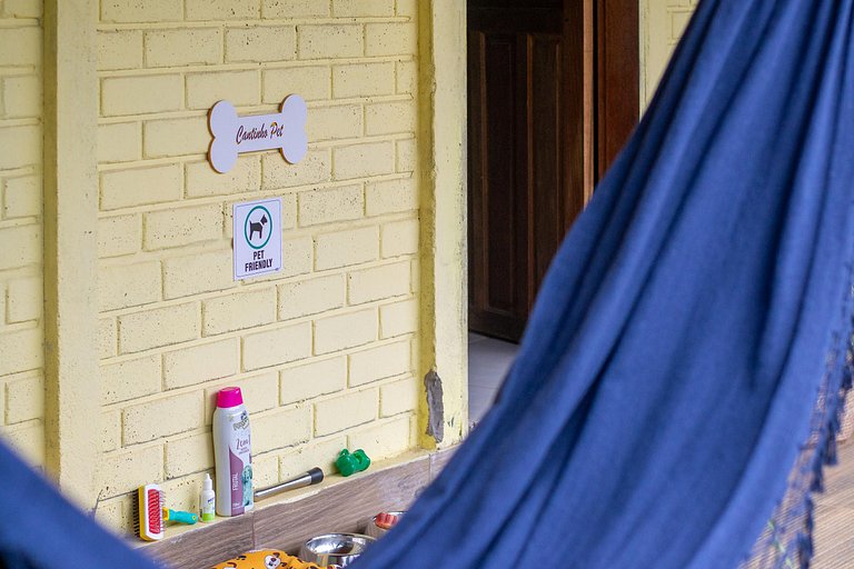 Refúgio Setiba: ar/wi-fi/pet friendly/gar/churrasqueira fogã